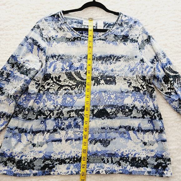 T-Shirt Size XL Blue Jewels Vacation Office Minimalist Resort Soft Girl Whimsy - Picture 9 of 16